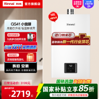 林内/Rinnai 16升燃气热水器16GS41(JSQ31-GS41)智能变频恒温水气双调防风防冻 小蛮腰
