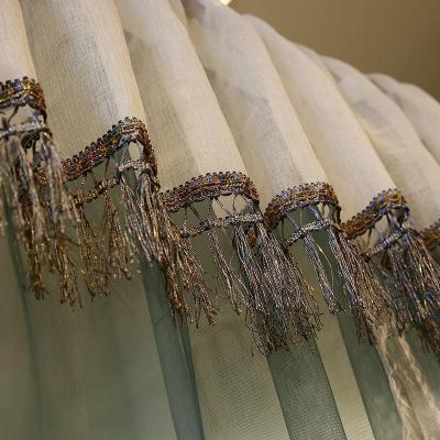 家柏饰(CORATED)导轨蚊帐u型轨道升降支架公主风加密加厚1.5米床1.8m双人家用纹账