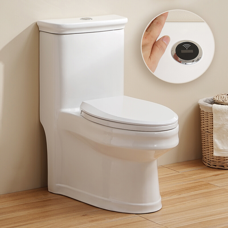 卫浴欧式风格家用超旋4d式节水型抽水马桶连体坐便器波迷娜bomina