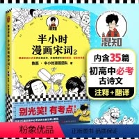 半小时漫画宋词2 [正版]半小时漫画宋词初高中学生古诗词诗文必背陈磊半小时漫画系列混知书籍历史人物漫画小说故事书中国通史