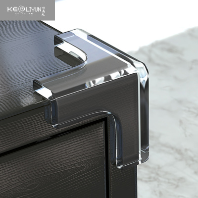 可莉允三角防撞护角家具桌角茶几床角贴尖角保护套儿童防磕碰透明包边条三角平面透明8只装-PVC免贴款防撞条