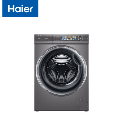 海尔/Haier洗衣机 G10058HBD12S洗烘一体 10kg 变频(节能)上/下排水1级 0401013754&&