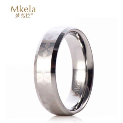 梦克拉 Mkela 钨金戒指 伶俐