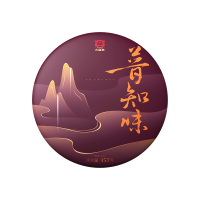 大益茶叶礼盒茶汤明亮饼型端正普知味普洱熟茶礼盒升级版357g