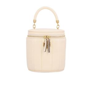 托里.伯奇(TORY BURCH)女式单肩包小羊皮材质双向拉链金属标志可 裸色