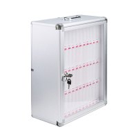 臻远ZY3112018 手机保管箱壁挂式存放柜带锁手机柜保管柜寄存箱手机箱 48位