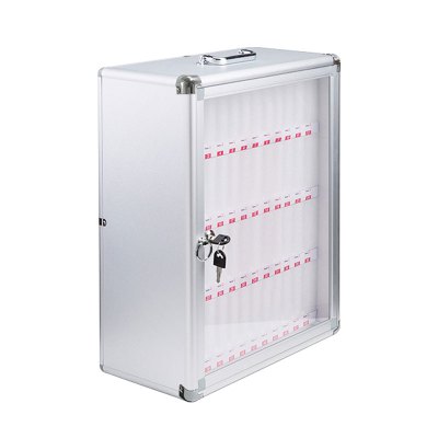 臻远ZY3112018 手机保管箱壁挂式存放柜带锁手机柜保管柜寄存箱手机箱 48位