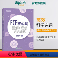 [正版]新东方FCE核心词图解+联想巧记速练 fce单词图解 剑桥小学英语考级通用考试备考资料书籍 俞敏洪 对应朗思