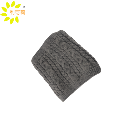 利可莉 毛线脖套围脖 加绒加粗 个