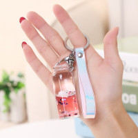 林檎抖音同款猪猪牛奶瓶挂饰可爱流沙冲浪钥匙扣生日女生情人节送女友闺女创意实用送女朋友老婆生日礼物送女朋友老婆情人节七夕生