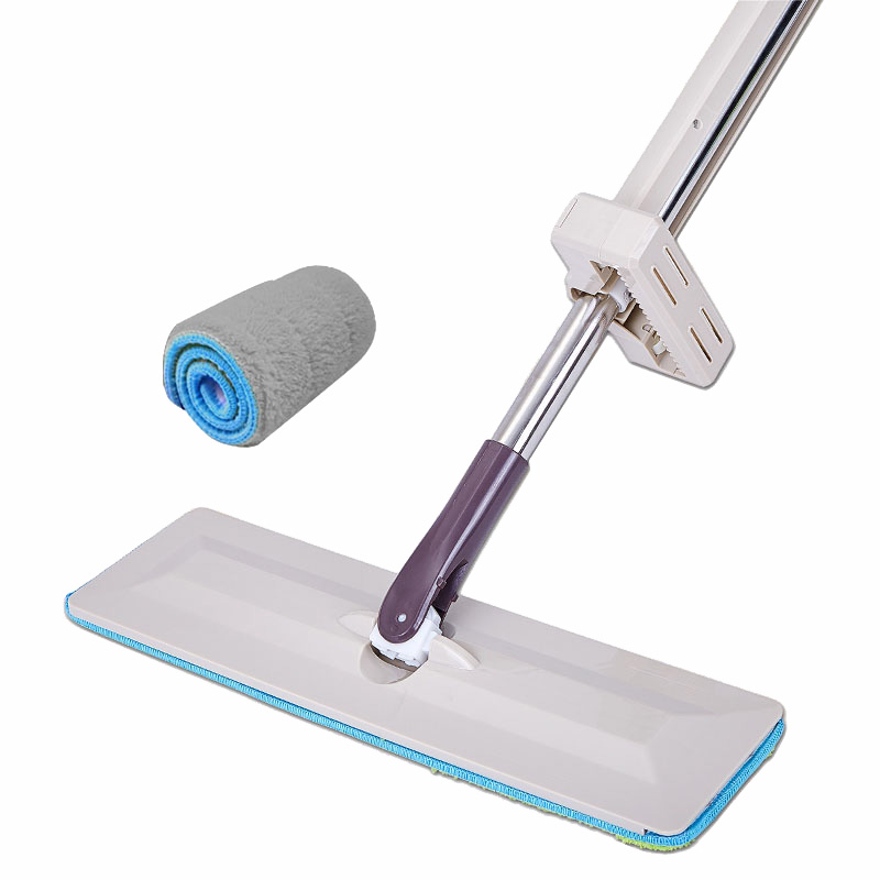 拖把懒人墩布木地板瓷砖免手洗吸水拖把网红抖音家用宿舍一拖净