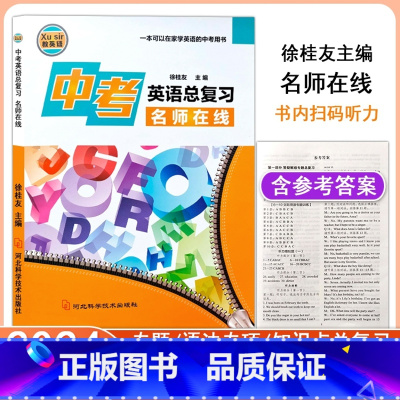 中考英语总复习[名师在线] 全国通用 [正版]河北中考英语总复习名师在线徐桂友编资料英语专题专项练习册初中英语总复习知识