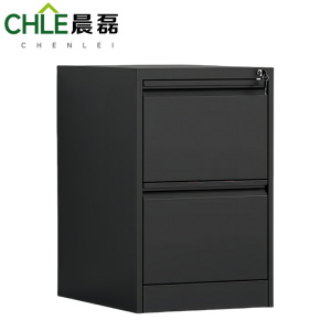 晨磊 抽屉柜 二斗黑色 台