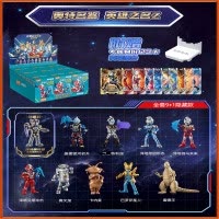 布鲁可奥特曼积木人盲盒拼装玩具儿童布鲁克群星版第9弹人偶男孩 群星版第5弹-英雄之名Z端盒