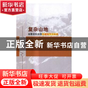 正版 复杂山地地震资料处理关键细节与实践 罗仁泽编著 科学出版