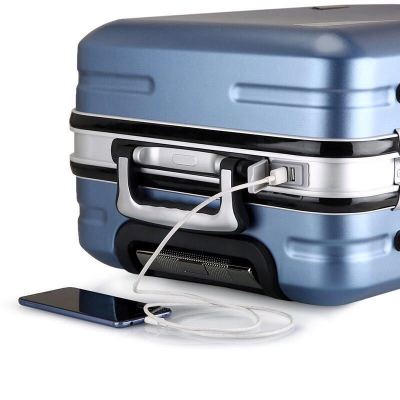 铝框行李箱学生韩版男密码箱女拉杆箱万向轮旅行箱皮箱大容量