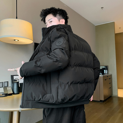 NEWLAKE冬季棉衣男士外套2020新款韩版潮流冬装加厚短款棉袄潮牌羽绒棉服棉衣