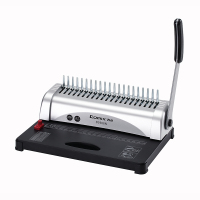 齐心 B2988N 高效省力胶圈装订机 黑银 计价单位:台