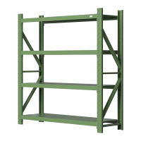 臻远 ZYJJ-HJ-004 仓储货架中型货架绿色主架2000*600*2000mm/200kg