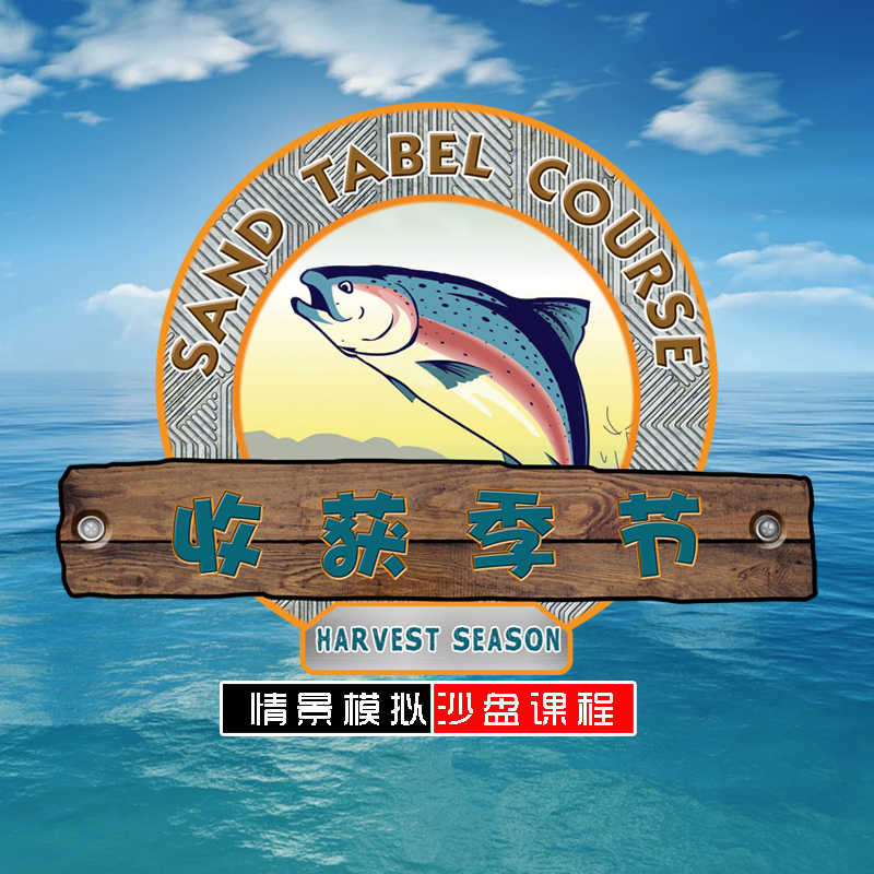 DIY收获季节 内训沙盘具 竞争与合作 诚信与共赢 6组8组11组教具