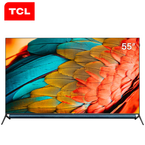 TCL 官方旗舰 55Q10(55英寸)吋 QLED量子点 32GB大内存 超薄 智慧全面屏 AI人工智能液晶平板电视机