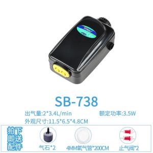 鱼缸氧气泵水族增氧泵养鱼增氧机小型充氧泵打氧机
