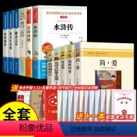 [配套人教版11本]九年级上下册必读 [正版]简爱和儒林外史九年级必读原著初中课外阅读书籍必读考点无删减完整版经典名著文
