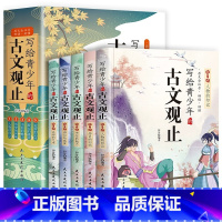 [全5册]写给青少年的古文观止 [正版]保证写给青少年的古文观止全5册初中高中版文言文译注白话文翻译详解生僻字注音中学生
