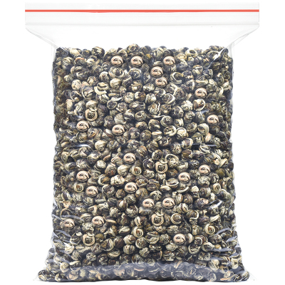 溪商茉莉龙珠浓香型茉莉花茶茶叶2025新茶大白毫散装500g