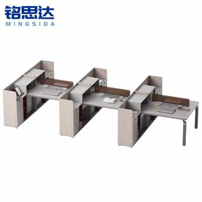 铭思达屏风办公桌4.8米六人张