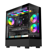 U7 265K/RTX5070 12G独显华硕B860M/WIFI主板32G/1TB固态DIY主机台式组装电脑电竞游戏直播AI设计主机15代处理器U7 265K主机