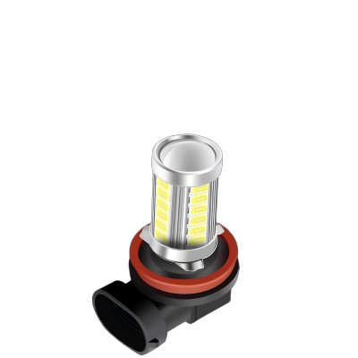 格瑞达 汽车led前雾灯泡h11超亮 个