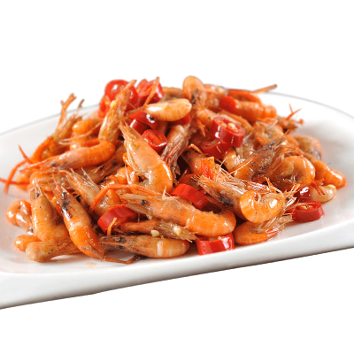 海洋世家 管鞭虾淡水小河虾 鲜活冷冻小白虾 新鲜速冻 国内海鲜水产