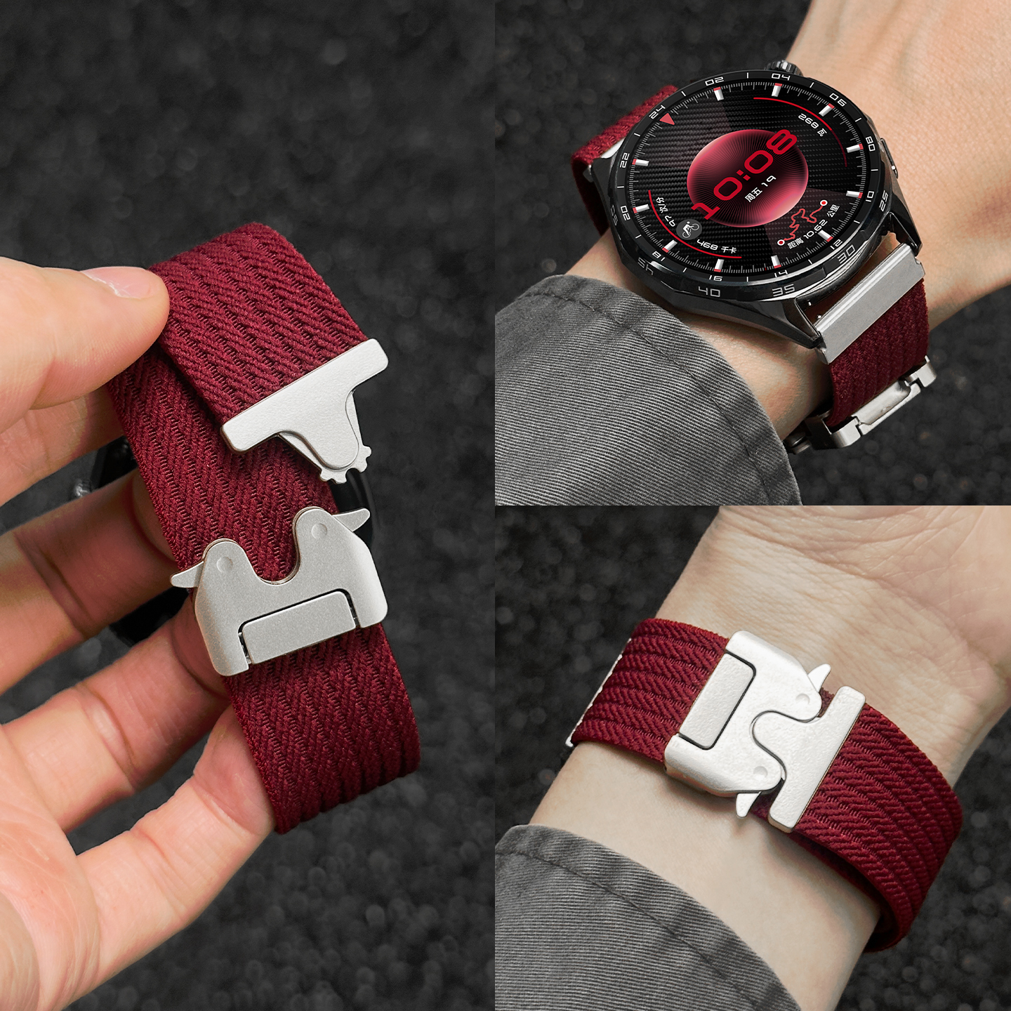 适用小天才电话手表表带Z10/Z9可爱挂脖Z11新款Z8Z7S保护套3139B