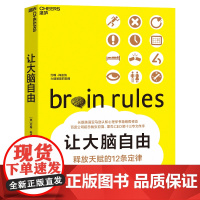 让大脑自由 释放天赋的12条定律 经典版 脑神经科学家约翰梅迪纳带你探索人脑的奥秘 神经心理学书籍 湛庐
