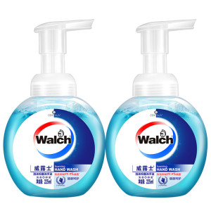威露士(Walch)泡沫洗手液 按压瓶装抑菌消毒99.9% 泡沫丰富易冲洗