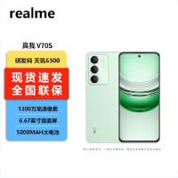 Realme 真我V70s 苍山绿 6GB+128GB 天玑6300芯 5G芯 5000毫安大电池 5G智能手机