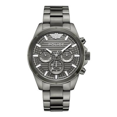 POLICE 石英腕表商务防水男款深灰色男士休闲时尚名品手表