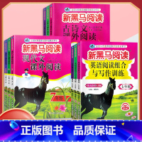 英语阅读与写作 七年级/初中一年级 [正版]2024新版新黑马阅读 现代文课外阅读 初中七7八8九9年级上下册通用 初中