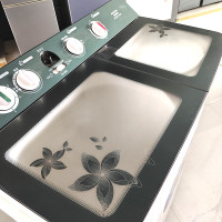 澳柯玛(AUCMA)16公斤大容量双缸洗衣机双桶半自动 家用商用宾馆用洗衣机不锈钢洗涤内桶 XPB160-3158S