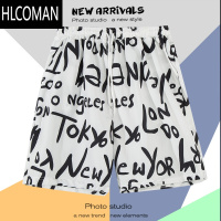 HLCOMAN沙滩裤男速干可下水短裤海滩裤夏季冲浪裤温泉休闲裤情侣薄款裤子
