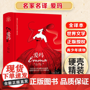 爱玛 精装版全译本世界文学名著青少年课外读物外国文学名家精选书系6-15岁中小学生课外阅读书