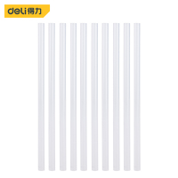 得力(deli)热熔胶棒 白色 7*140mm DL390010A 10根/袋(10袋/包)