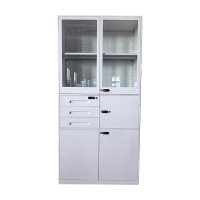 臻远 ZY-WJGD-07 办公文件柜档案资料柜铁皮柜密码锁储物柜书柜 偏三斗