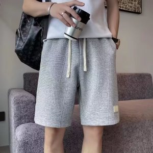 夏季潮流短裤新款情侣针织五分裤男休闲潮牌大码沙滩裤