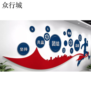 众行城 展板 定制款 平方米