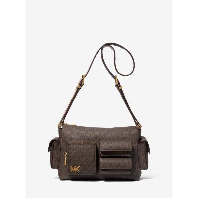 Michael Kors女士单肩包 多功能可调节斜挎邮差包中号商务休闲礼物手提单肩包