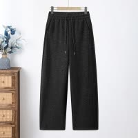 2026年春季妈妈装长裤时尚大码宽松休闲裤子40-60岁中老年女裤女
