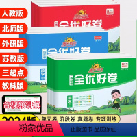 2本套装❤️[语文+数学]人教版 一年级下 [正版]2024春季阳光同学全优好卷一年级二年级三年级四年级五年级六年级下册
