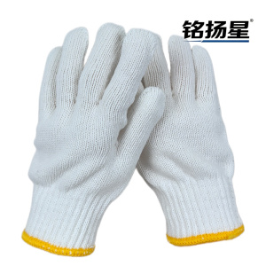 铭扬星 防滑透气耐磨棉纱手套 MYM8001/双